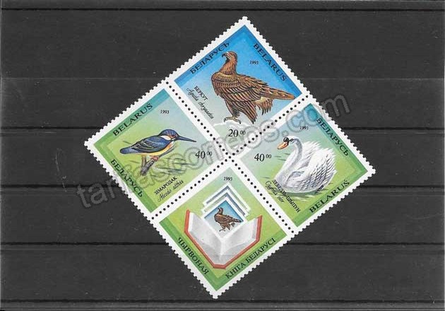 enviar paquetes desde - valor sellos fauna de Bielorrusia 