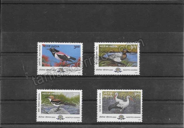 enviar paquetes desde - valor sellos serie conmemorativa fauna - aves