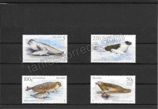 enviar paquetes desde - valor sellos series diferentes de fauna