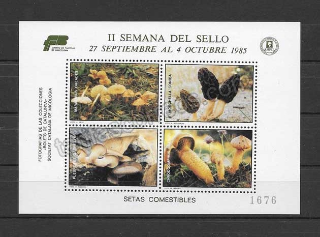 enviar paquetes desde - valor sellos Barcelona-1985-01