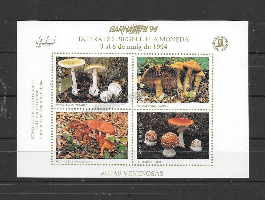 enviar paquetes desde - valor sellos Barcelona-1994-01.jp