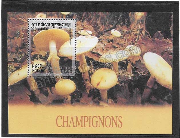 valor y precio Colección sellos Camboya-2001-02