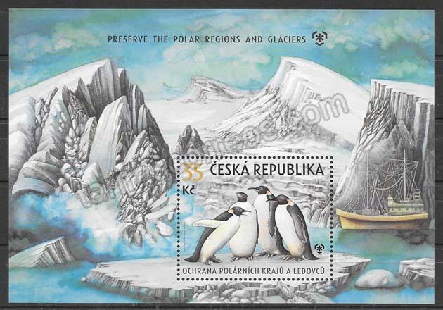 enviar paquetes desde - valor sellos fauna protegida Chequia-2009-01