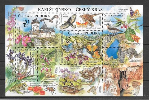 Filatelia sellos diversidad de flora y fauna del 2013