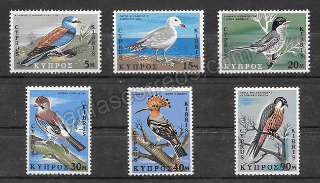 Filatelia sellos Fauna de Chipre 1969