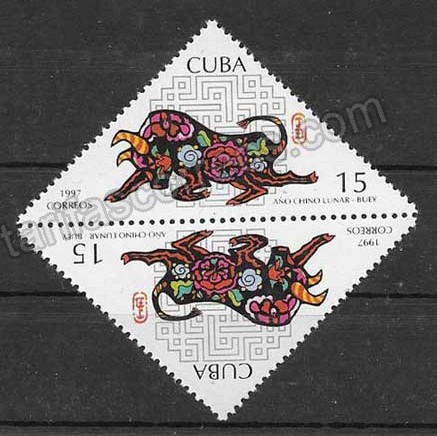 enviar paquetes desde - valor sellos Cuba-1997-01