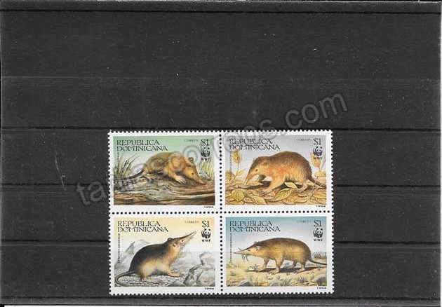 enviar paquetes desde - valor sellos serie de fauna protegida