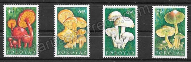 valor y precio Colección sellos champiñons de Feroe