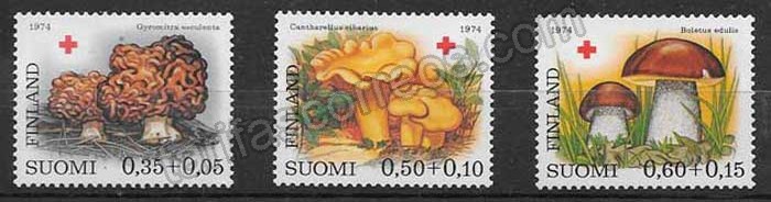 enviar paquetes desde - valor sellos setas Finlandia 1974