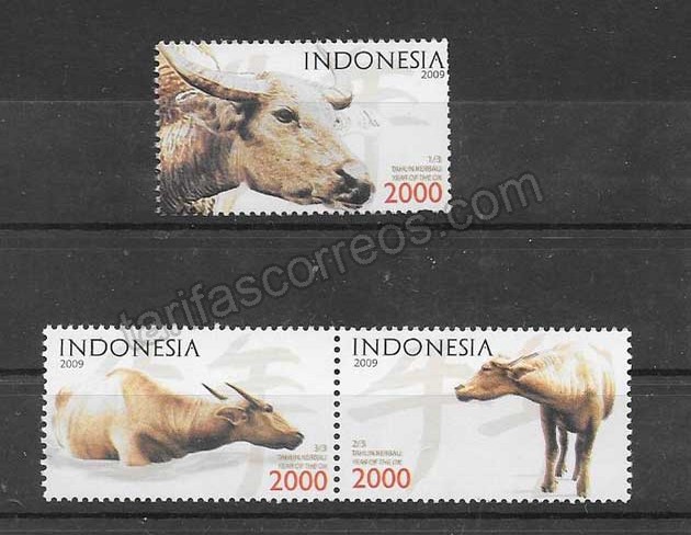 enviar paquetes desde - valor sellos filatelia año lunar el búfalo