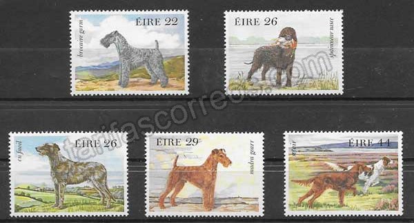 enviar paquetes desde - valor sellos fauna perros Irlanda 1983