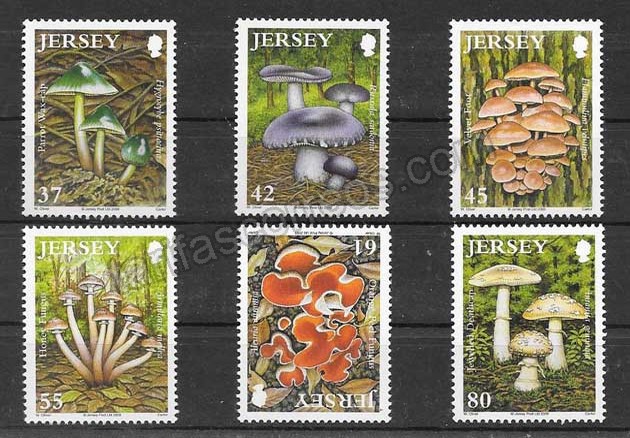 enviar paquetes desde - valor sellos  tema setas de Jersey 2009