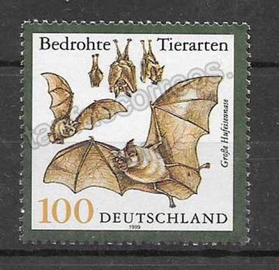enviar paquetes desde - valor sellos Filatelia Alemania-1999-02