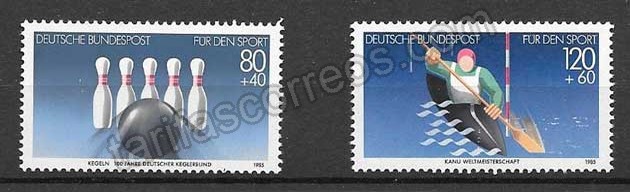 enviar paquetes desde - valor sellos deporte de alemania