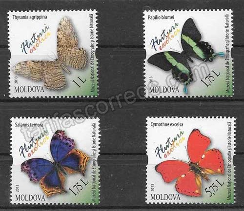 enviar paquetes desde - valor sellos Filatelia Moldavia-2013-01
