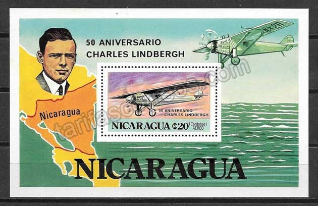 valor y precio Colección sellos transporte Nicaragua 1977