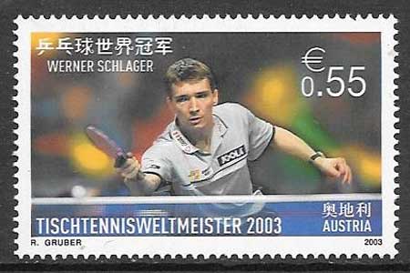 valor y precio Colección sellos Austria deporte