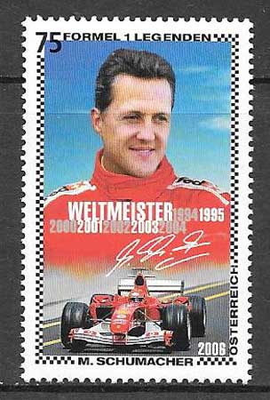 enviar paquetes desde - valor sellos deporte Austria 2006