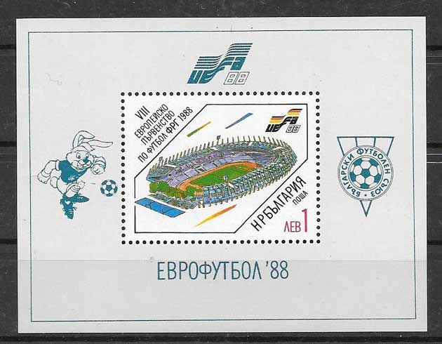 valor y precio Colección sellos deporte Bulgaria 1988