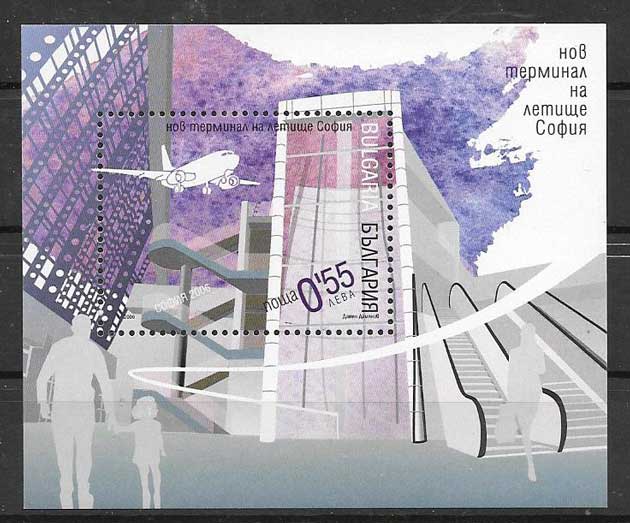 enviar paquetes desde - valor sellos transporte Bulgaria 2006