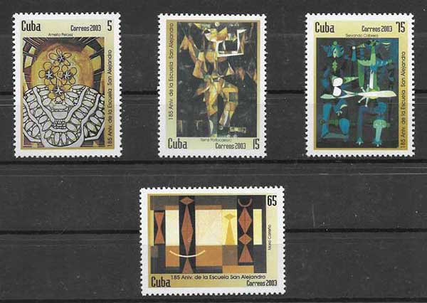 enviar paquetes desde - valor sellos Filatelia Cuba-2003-02