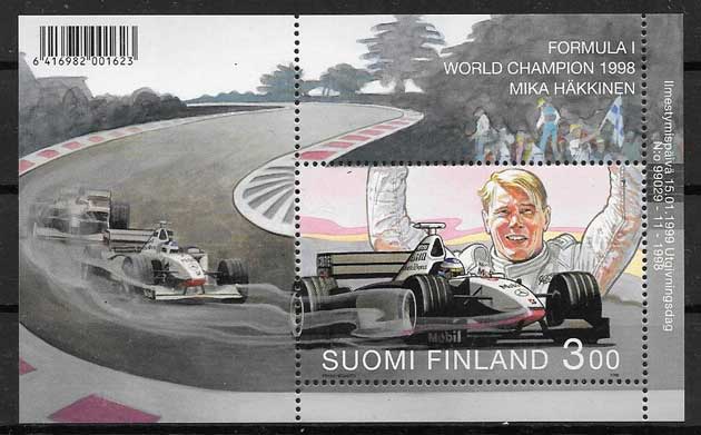 enviar paquetes desde - valor sellos deporte Finlandia 1999