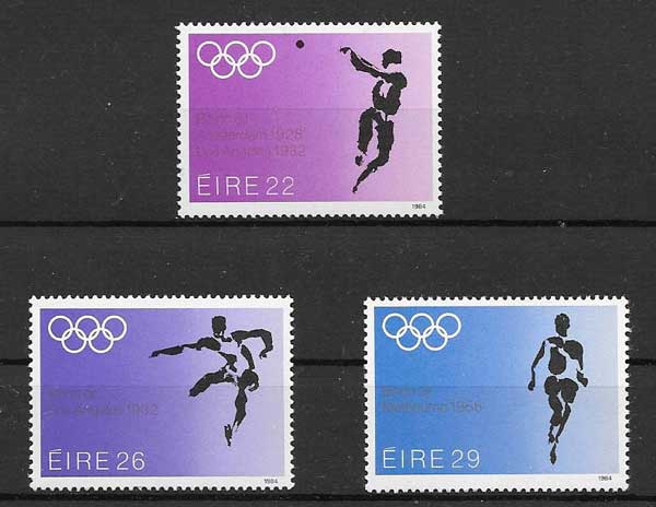valor y precio Colección sellos Juegos Olímpicos Irlanda 1984