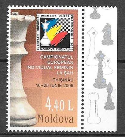 Filatelia deporte Moldavia 2005