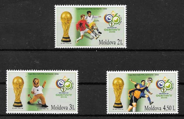 valor y precio Colección sellos deporte Moldavia 2006