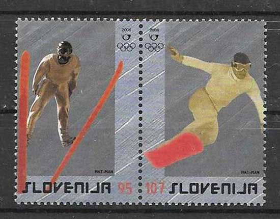 valor y precio Colección sellos Slovenia-2006-01