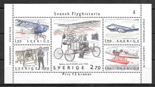 enviar paquetes desde - valor sellos transporte Suecia 1984